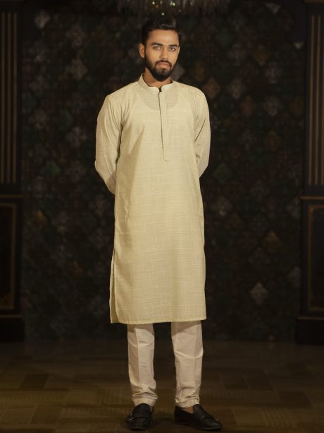 Regular Fit cotton panjabi
