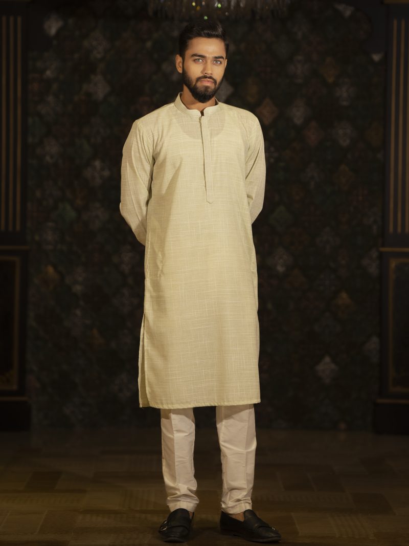 Regular Fit cotton panjabi