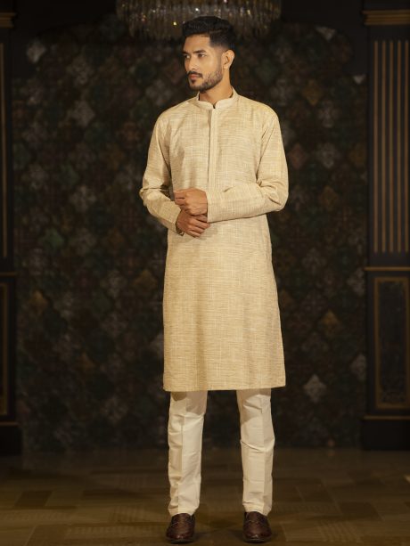 Casual Wear Purple Color Eid Panjabi