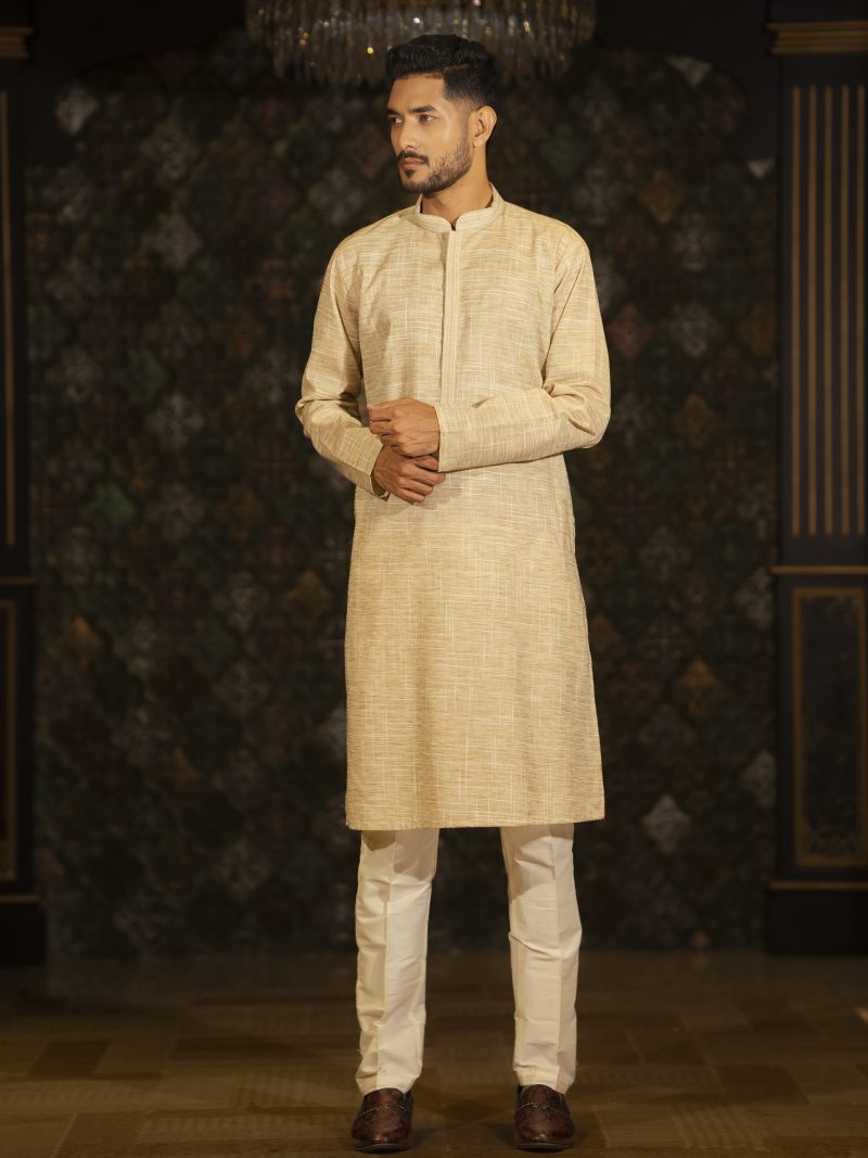 Casual Wear Purple Color Eid Panjabi