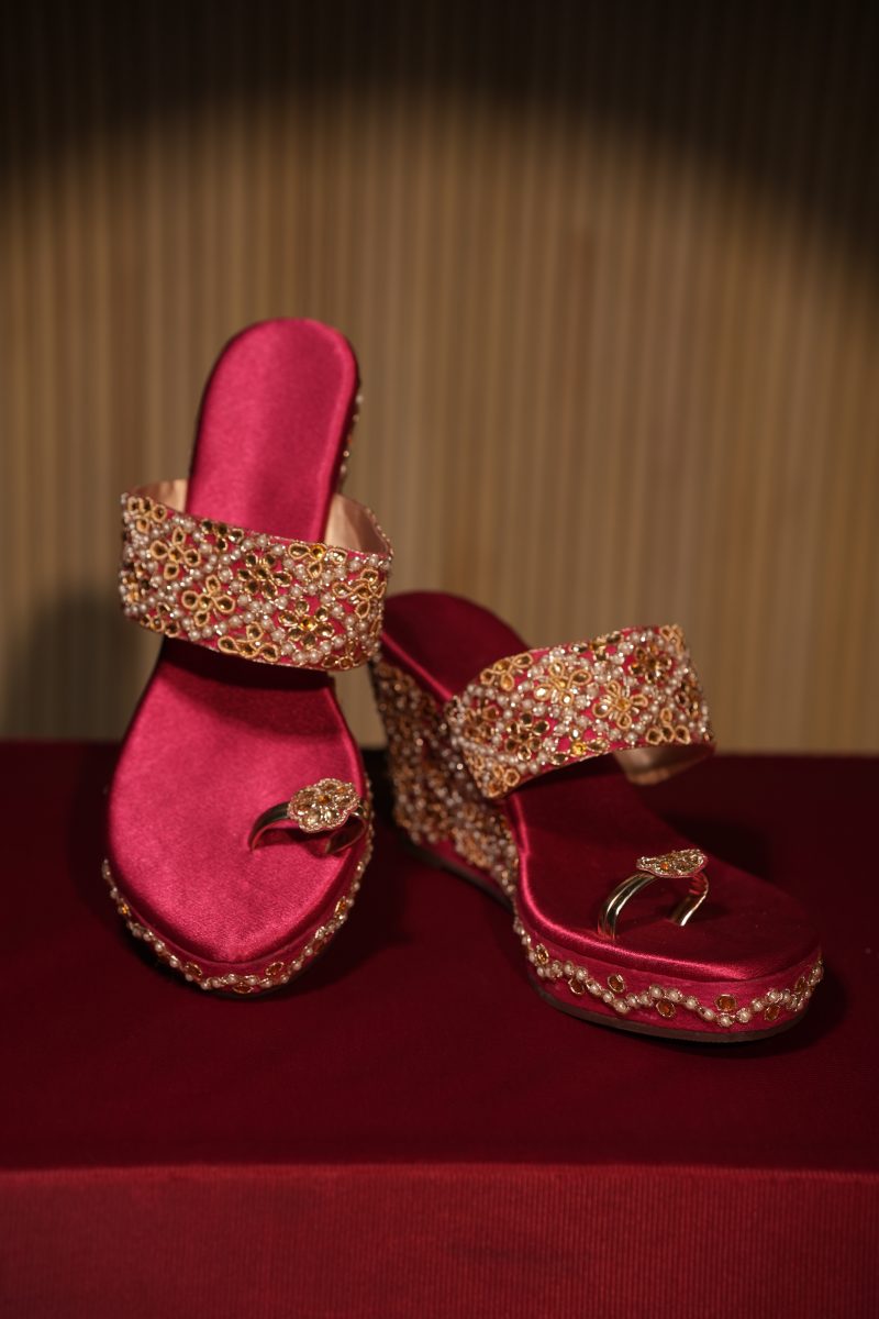 Maroon Color Ladies shoes
