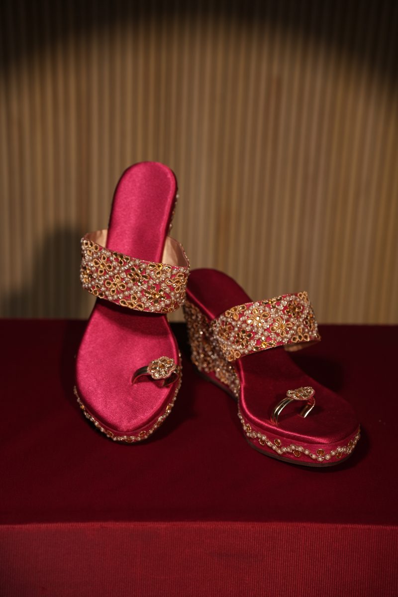 Maroon Color Ladies shoes