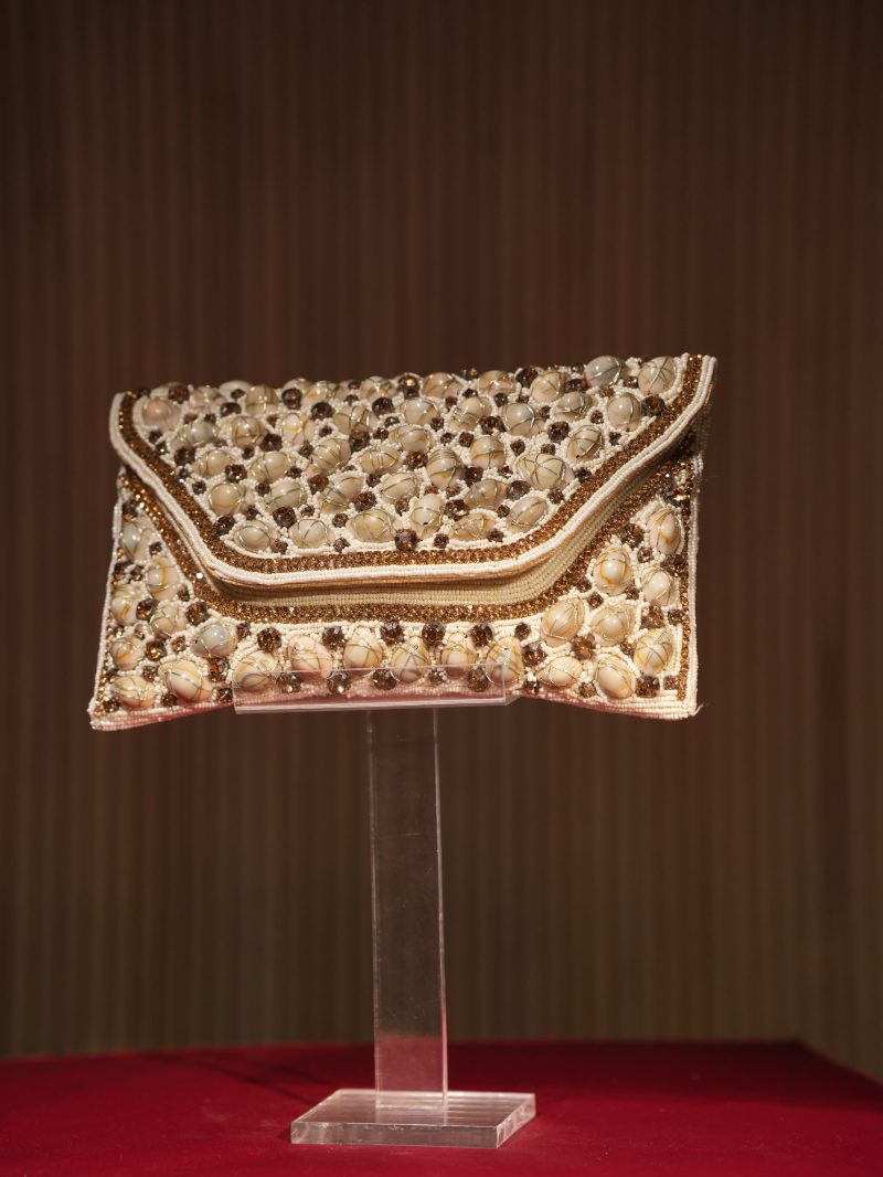 Transparent Stone Worked Ladies Purse - Image 2