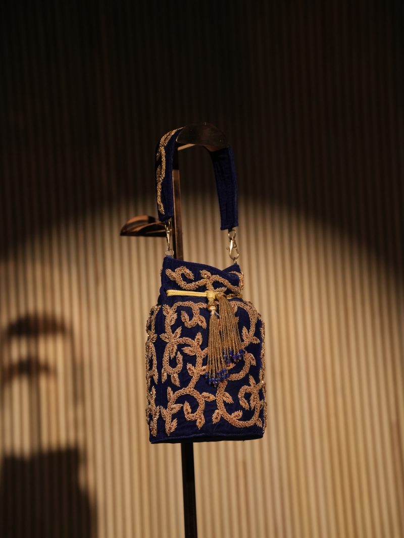 Zardozi & Golden Stone Work Splendid Ladies Purse - Image 2
