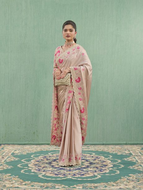 Splendid Party Wear Silk Saree